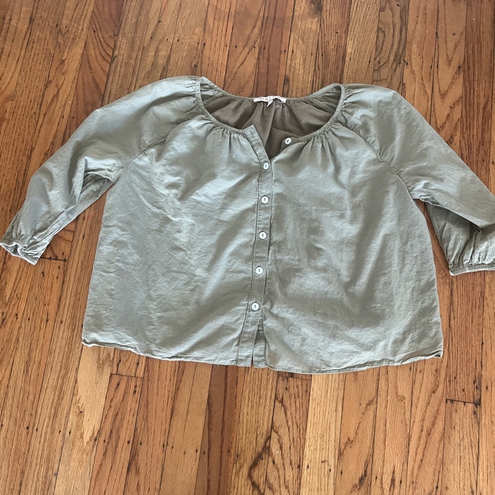 Women's Olive Green Blouse